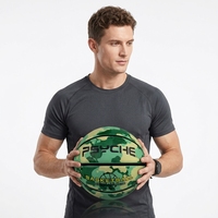 Ballon de basketball officiel de taille 7 (29,5 pouces) à grip ultra-adhérent, construction en caoutchouc à canaux profonds, pour usage extérieur
