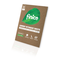 Feuilles de détergent à lessive écologique feuilles de détergent à lessive bandes de détergent biodégradable