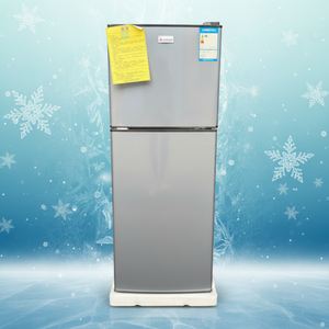 Refrigerador BCD-148 Inteligente, Sin Escarcha, de Acero Inoxidable, de Doble Puerta con Congelador Superior, a Gas/Eléctrico, Nuevo, para Uso Doméstico - Product Image 5