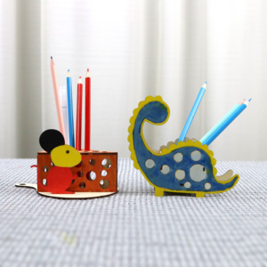 Portalápices personalizables con forma de dinosaurio, puzle, venta al por mayor - Product Image 6