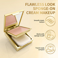 Crème de fond de teint à fini lisse, minimisant les pores, couvrance totale, contrôle du sébum, unifie le teint, base de maquillage pour le visage