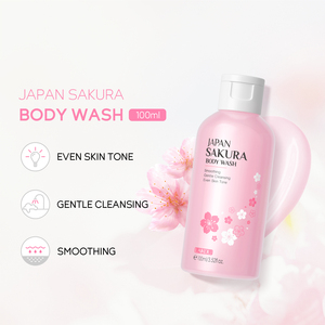 LAIKOU 100ml, Gel de Ducha Corporal Blanqueador, Jabón Líquido para el Cuidado de la Piel, Natural y Orgánico, Marca Privada - Product Image 2