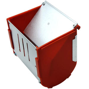 سهل التجميع قادوس مزرعة أرنب 12 أو 15 أو 20 أو 25 أو قفص تغذية أرنب صندوق قفص تغذية أرنب - Product Image 6