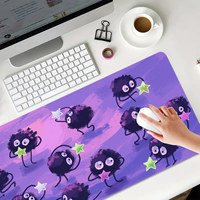 Tapis de souris en marbre personnalisé, imperméable, antidérapant, accessoire de jeu en caoutchouc avec impression par transfert thermique, échantillon gratuit disponible