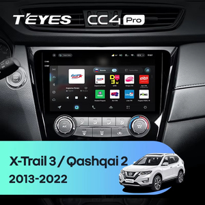 TEYES CC4 PRO pour Nissan X-Trail xtrail X - Trail 3 2013 - <span class=keywords><strong>2022</strong></span> Qashqai 2 J11 CarPlay Android Auto 2DIN - Product Image 2