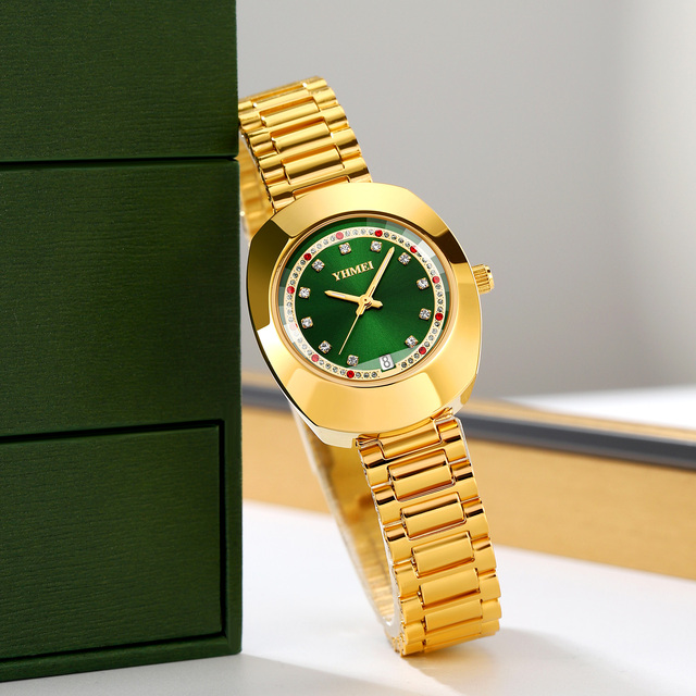 Wholesale OEM Luxury Stainless Steel Band Watch Quartz Movement 30m Waterproof Custom Luminous Dial Quartz Watch