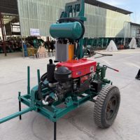Appareil de forage de puits d'eau pour le forage de puits profonds de roche avec le fabricant d'appareil de forage de puits d'eau du moteur diesel 25hp