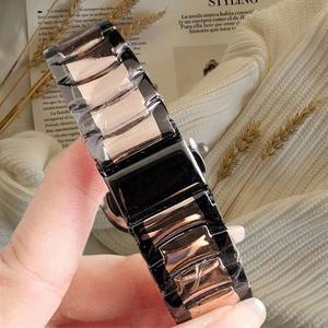 Montre de luxe pour homme en acier inoxydable Jubile, cadran noir, mouvement à quartz, affichage de la date et index en diamant, montre décontractée et élégante - Product Image 4