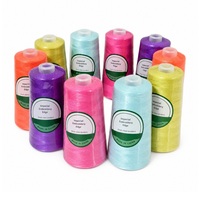 Benang Bordir Filamen Polipropilena 100% Berbahan Gas 24s/2 Ramah Lingkungan 250g Per Bola untuk Bordir Mesin