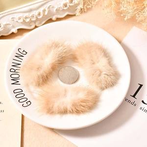 Material de pelo de piel de visón de 7cm, pinzas para el pelo artesanales <span class=keywords><strong>DIY</strong></span>, materia prima, sombrero, bolsa, ropa colorida, decoración Ornamental, accesorios de piel - Product Image 5