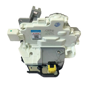 Bloque de bloqueo de puerta de alta calidad CSH (delantero izquierdo)(9 pines) Control de bloqueo delantero izquierdo antiatascos y a prueba de herrumbre OEM 4F1837015 - Product Image 1