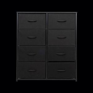 Commode autoportante moderne en tissu pour salon, durable, avec panneaux en MDF et acier inoxydable, en pin, disponible en plusieurs couleurs - Fournisseur en gros - Product Image 1