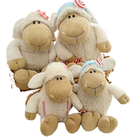 Fleur Tête Agneau Bonbons En Peluche Jouet Doux Bureau Bureau Ornement Et Maison Canapé Décor Mignon Animal En Peluche pour Enfants