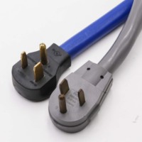 Fiche de sortie à 4 broches 220V 14-50p vers cordon d'alimentation adaptateur femelle 120V 5-20R/15R