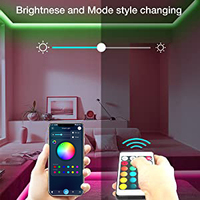 Daybetter Bande LED Intelligente Flexible en Cuivre RGB 5050 12V de 30m (100ft) pour Noël, Contrôle par Application, Coupeur Facile