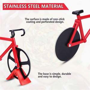 Cortador de Pizza Tipo Balancín de 20 Pulgadas, Kit de Corte Giratorio, Herramienta Definitiva, Cortadores a Granel, Rodillo de Plástico para Cocina y Manualidades - Product Image 3