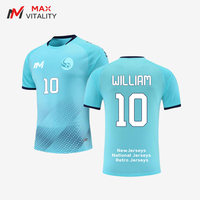 Dernier modèle de maillots de football personnalisés à manches courtes – Créez votre propre tenue d'équipe avec impression de logo – Ensembles d'uniformes d'entraînement de football 100 % haut de gamme