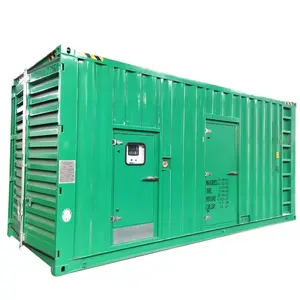 Shx 1000kva 800kw Geluiddichte Stille Type Diesel Genset Elektrische Diesel Generator Prijs