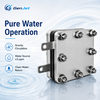 Cellule à hydrogène de 100 ml, moteur à eau pure, pile PEM, alimentation par gravité, garantie 1 an, 110V/220V, pour petits systèmes industriels de production de gaz