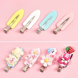 Pinces à cheveux invisibles en plastique pour femmes, crème adhésive, matériaux DIY, pâte créative, coiffure, maquillage, pinces à cheveux bec de canard, vente en gros - Product Image 4