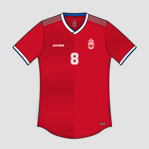 HOSTARON-Chemise d'uniforme de football pour adultes, imprimé personnalisé, à manches courtes, maillot d'équipe de football respirant pour hommes - Product Image 2