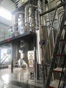 Évaporateur à film tombant à double effet avec pompe à vapeur et économie d'énergie pour le <span class=keywords><strong>lait</strong></span> concentré - Product Image 4