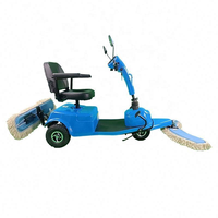 Nouveau chariot électrique à trois roues pour l'entretien des hôtels, balayeuse autoportée, scooter de nettoyage propulsé, garantie 1 an