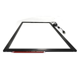 หน้าจอสัมผัสอินฟราเรดขนาดใหญ่ 86 นิ้ว ถึง 800 นิ้ว พร้อมกรอบและจุดสัมผัส 32 จุด สำหรับเครื่องเล่นเกม/ไวท์บอร์ด/ทีวี - Product Image 2