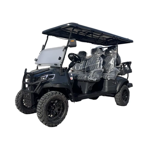 WELIFTRICH Chariot de golf électrique tout-terrain à batterie au lithium 4 et 6 places 4 + 2 Chariot de chasse 6 places - Product Image 1