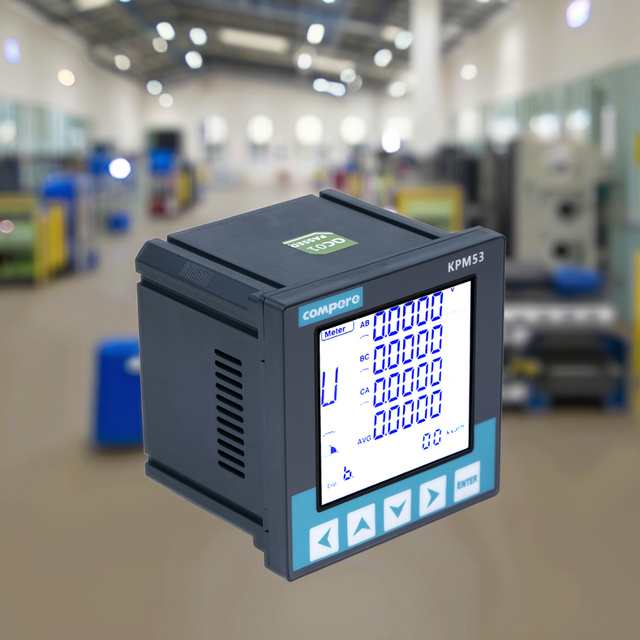 Three-Phase Digital Power Meter Multifunction Energy Analyzer for AC Power Quality Monitoring for Energy Conservation