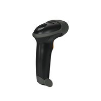 MJ2880 Estilo Qr Lector de código de barras Inalámbrico y lector óptico de código de barras Cable de 2m