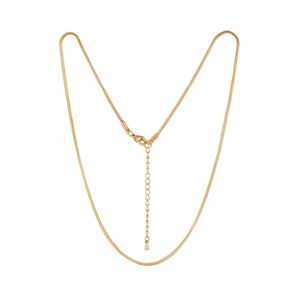 Collar de Acero Inoxidable con Cadena de Bambú, Estilo Deportivo, Piedra Natural Geométrica, Color Duradero, Exclusivo para Comercio Transfronterizo - Product Image 5