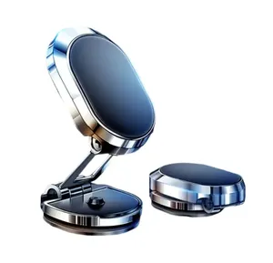 OEM Magnetic 360 Rotation Folding Anti-slip Adjustable Multi-function Folding Car Phone Holder for All Car Use