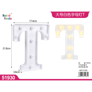 Grande luce bianca LED T per la decorazione della casa e gli eventi di illuminazione del partito - Product Image 1