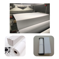 Rouleau de toile jet d'encre brillante 100 % coton 390 g/m² résistant à l'eau pour imprimante Epson à solvant écologique UV