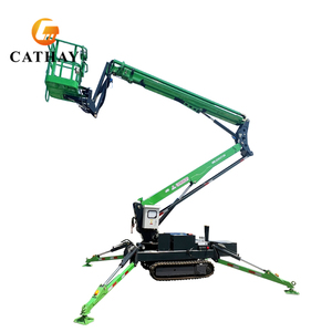 Plataforma Elevadora Araña sobre Orugas <span class=keywords><strong>de</strong></span> 10-24m y 227kg con Certificación CE ISO para <span class=keywords><strong>Limpieza</strong></span> <span class=keywords><strong>de</strong></span> Cristales <span class=keywords><strong>en</strong></span> <span class=keywords><strong>Altura</strong></span> - Product Image 3