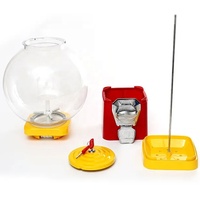 Distributeur automatique de bonbons globe colorés, de capsules de bonbons et de balles rebondissantes TR618G-M