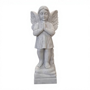 Estatua de Ángel para Lápida, Corazón de Ángel con Rosas, Monumento de Ángel de Pie - Product Image 5