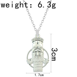 Collane con ciondolo Ashur per donne uomo Lama,Lamma, toro alato Lamassu è un gioiello di divinità protettiva assiria - Product Image 6