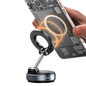 Nuevo Soporte Magnético para Teléfono de Coche con Succión al Vacío Black Tech 2026, 360° °   Soporte de Navegación Giratorio Universal para el Tablero - Product Image 2