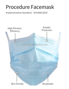 Dreilagiger <span class=keywords><strong>PP</strong></span>-Vliesstoff für nicht gewebte Einweg-Gesichts masken Auf gebundene medizinische Masken Typ II Chirurgische Masken - Product Image 6