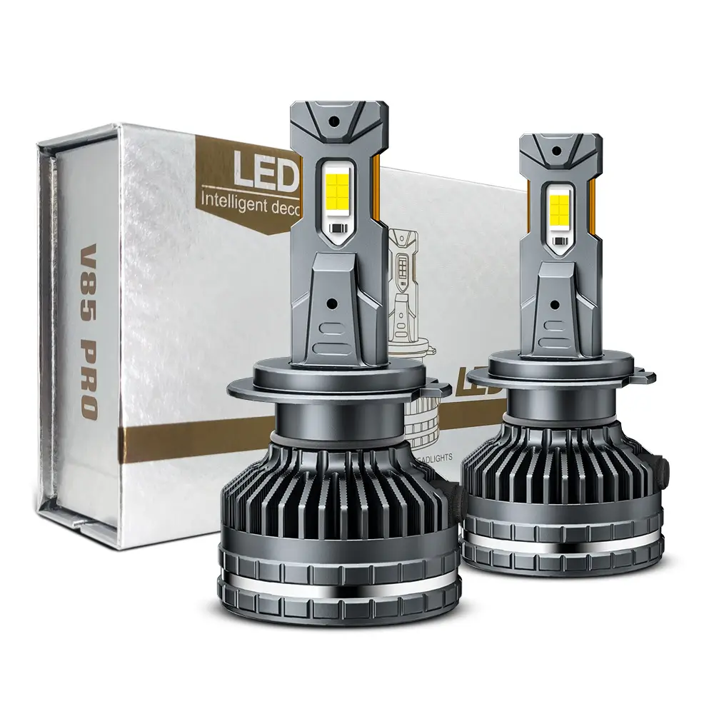 2pcs超高輝度卸売自動LEDヘッドライト200W17600LM 6000k 4300k車のヘッドランプH7H11LEDヘッドライト電球H4