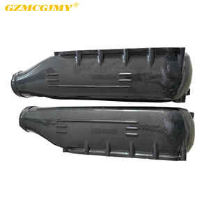 Hochwertiges großes Motorhauben-Ansaugrohr Kohlefaser-Ansaug krümmer für Ferrari 458 488 Lufttank-Ansaugrohr - Product Image 1