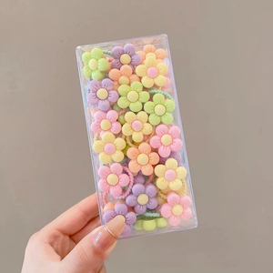 Kits de cuentas acrílicas de formas surtidas de regalos hechos a mano para niñas, juegos de cuentas DIY coloridas para niños, fabricación de pulseras - Product Image 1