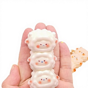 Jouet en slime TRP doux fait main en forme d'agneau, unisexe, 14 ans et plus, sensation crème populaire, décompression, confortable, relaxant, rebond lent - Product Image 2