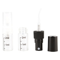 2ml 3ml 5ml 10ml Décent Mini Vaporisateur Vide Rechargeable Échantillon de Parfum Atomiseur Testeur Bouteille Voyage Mince Bouteille en Verre avec Échelle