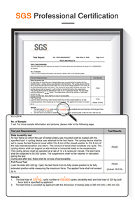 Guide per cassetti a scomparsa in acciaio laminato a freddo, a 3 sezioni, per carichi pesanti, 76 mm, telescopiche, per mobili da cucina, portata 200 kg - Product Image 4