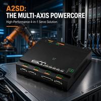 Controlador de Servo Hirobot A2SD 4 en 1, 350W, AC200-240V, Aplicación Robótica, 1 Año de Garantía, 8kg, Certificado y Probado, Venta Directa de Fábrica