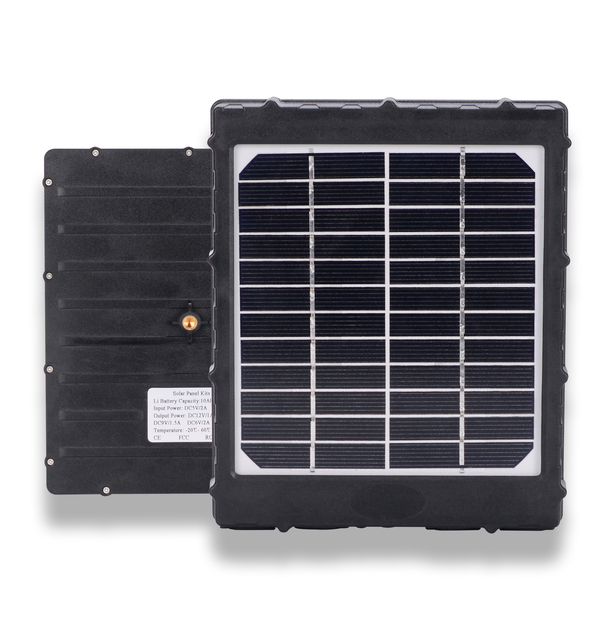 Compact 5V 6V 9V 12V Solar Panel with 8000mAh Lithium Battery for Outdoor Hunting Trail Camera
