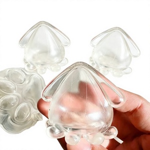 Pulpo Hueco Transparente de 7cm, Cubierta Exterior de Carcasa Blanda, Accesorios para Aliviar el Estrés, Juguete Sensorial para Niñas de 14 Años en Adelante - Product Image 2